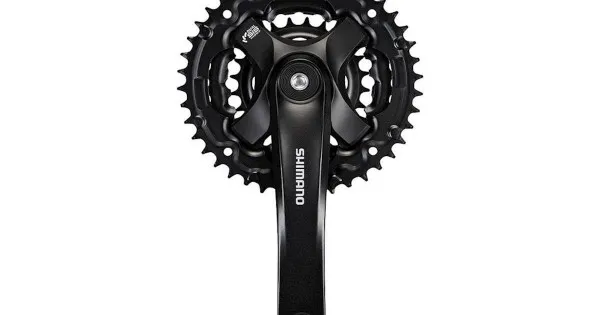 Angrenaj pedalier Shimano FC-TY501 42x34x24T, 6,7,8 viteze, 170 mm fara CG negru OEM Livrare expres
